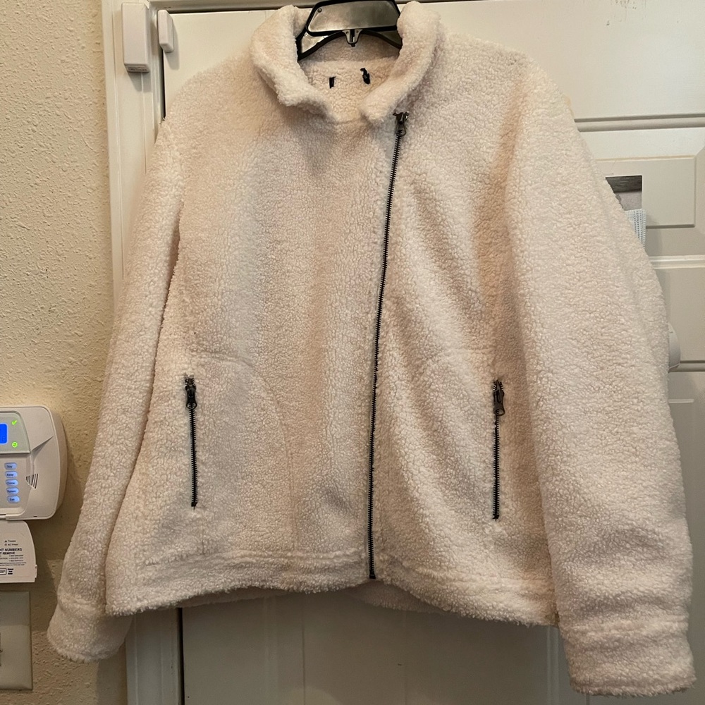 White light-weight jacket